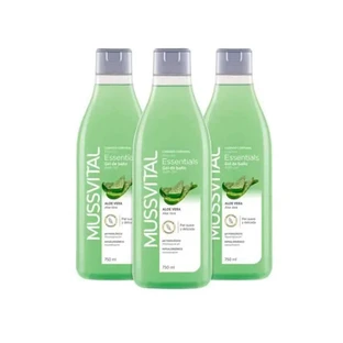 Mussvital Essentials Gel de Baño Aloe Vera 3 unidades x 750 ml