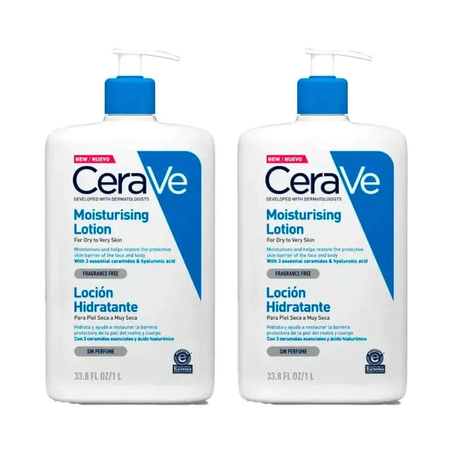 CeraVe Duplo vochtinbrengende lotion, 2X1L