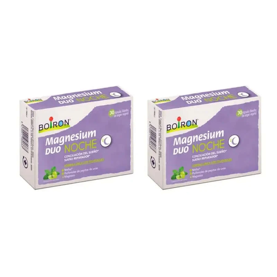 Boiron Magnesium Duo Nacht, 2X30 Kapseln