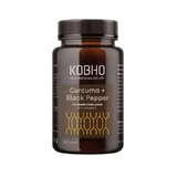 Kobho Labs Supplement Turmeric + Black Pepper, 60 capsules
