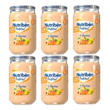 Nutriben 4 Fruit Snacks, 6 x 235 grams