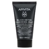 Apivita Black Detox Cleanser mit Propolis und Aktivkohle , 50 ml
