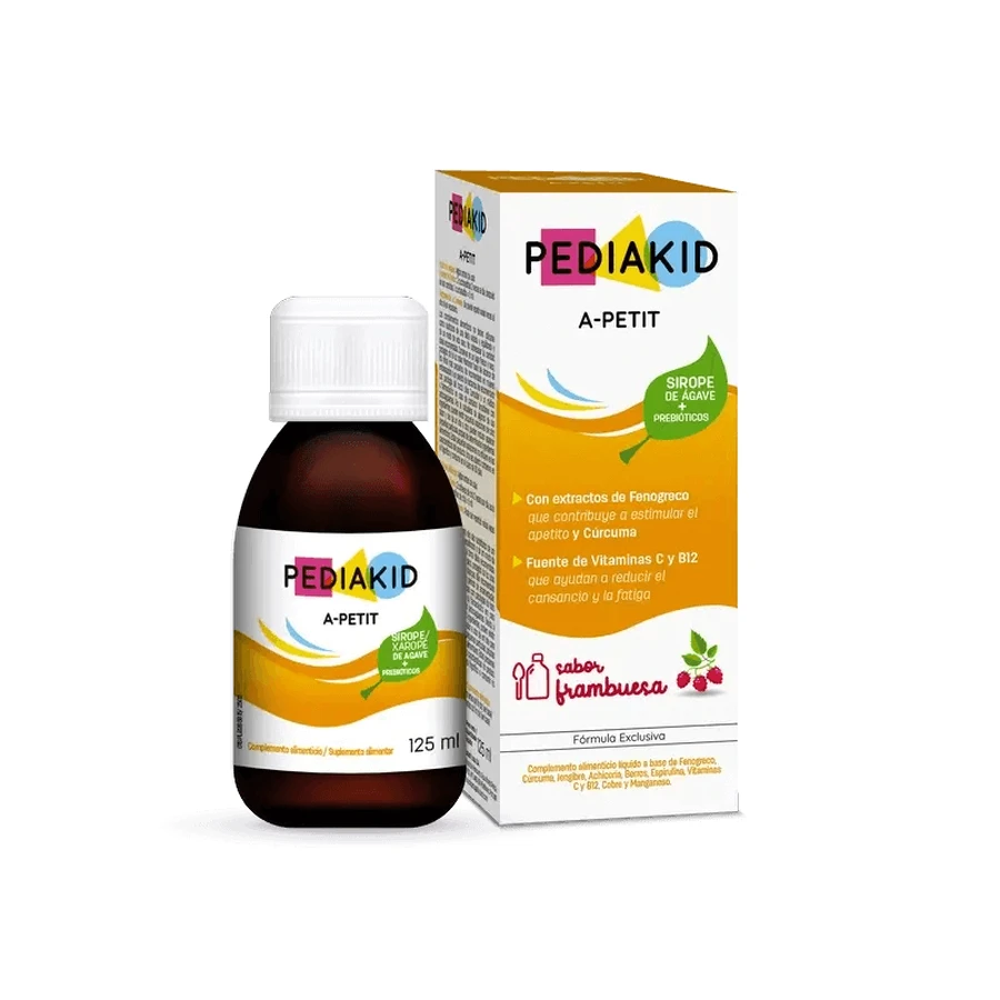 Pediakid Appetite-Tone raspberry syrup 125Ml