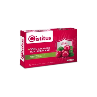 Cistitus 130 mg Arándano rojo concentrado, 30 comprimidos