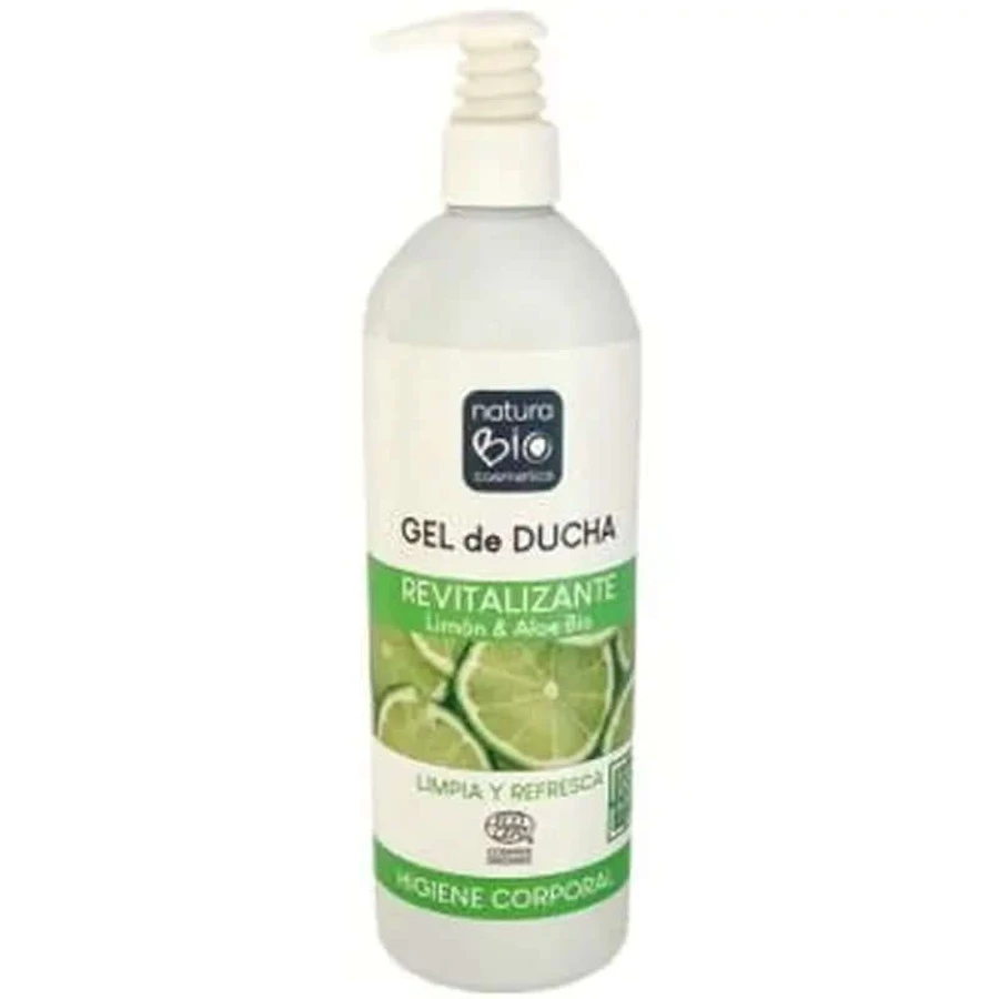 Naturabio Cosmetics Revitalizing Shower Gel Lemon-Aloe 740Ml. Bio