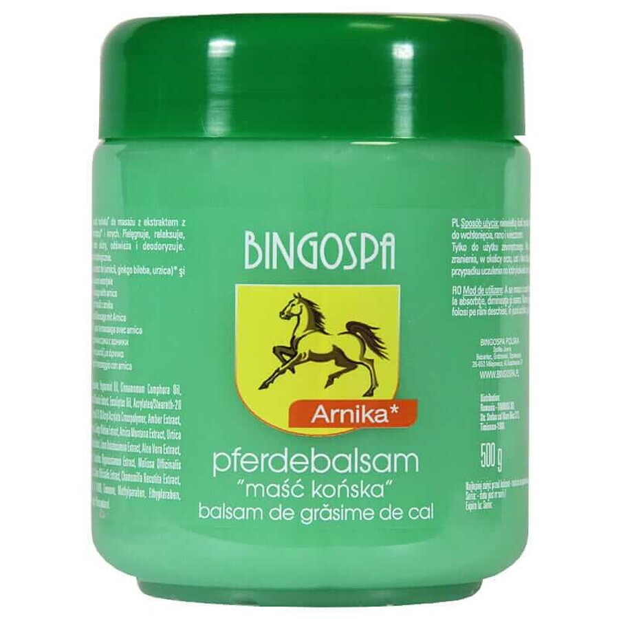 Comprar Bálsamo con grasa de caballo y romero, 500 g, Bingo SPA Bálsamo con grasa de caballo y romero, 500 g, Bingo SPA