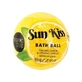 Organic Shop Organic Sun Kiss Lemon Vanilla Bath Bomb with Lemon and Vanilla, 85 G