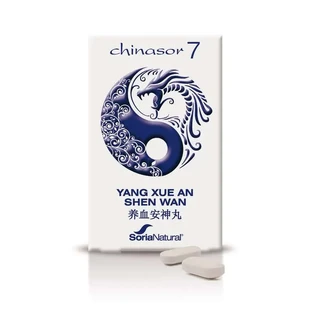 Soria Natural Chinasor 7 Yang Yang Xue An Shen Wan , 30 comprimés