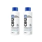 Cb12 Mundwasser mit Minze Mundwasser mit Minzgeschmack für Mundgeruch, 2X500 Ml