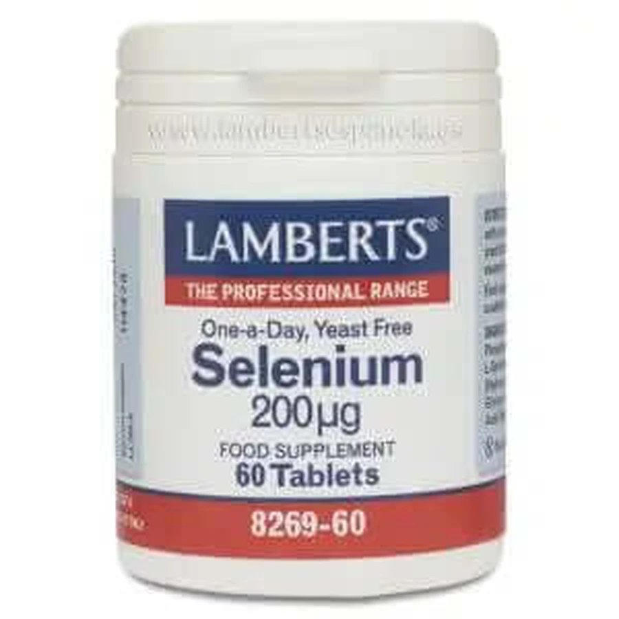 Lamberts Selen 200 mg (als Seleno-L-Methionin) 60 Comp.