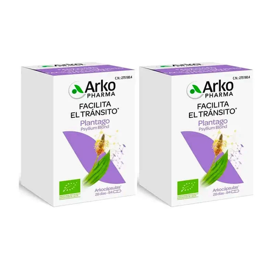 Arkopharma Arkocapsules Plantago Bio, 2X84 Kapseln