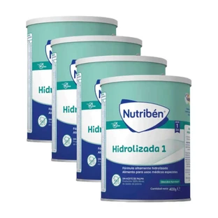 Nutribén Gehydrolyseerde 1 Starter Melk, 4 X 400 g