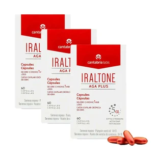 Iraltone Aga Plus, Packung mit 3 x 60 Kapseln