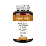 Nutralie Turmeric Complex Organic Ginger and Black Pepper , 120 capsules