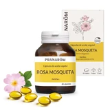 Pranarom Rosa Mosqueta Aceite vegetal, 60 cápsulas