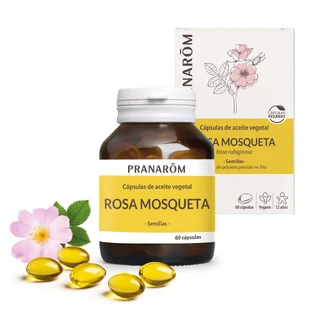 Pranarom Rose Hip Vegetable oil, 60 capsules
