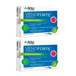 Arkopharma Venoforte, verpakking 2 x 30 capsules