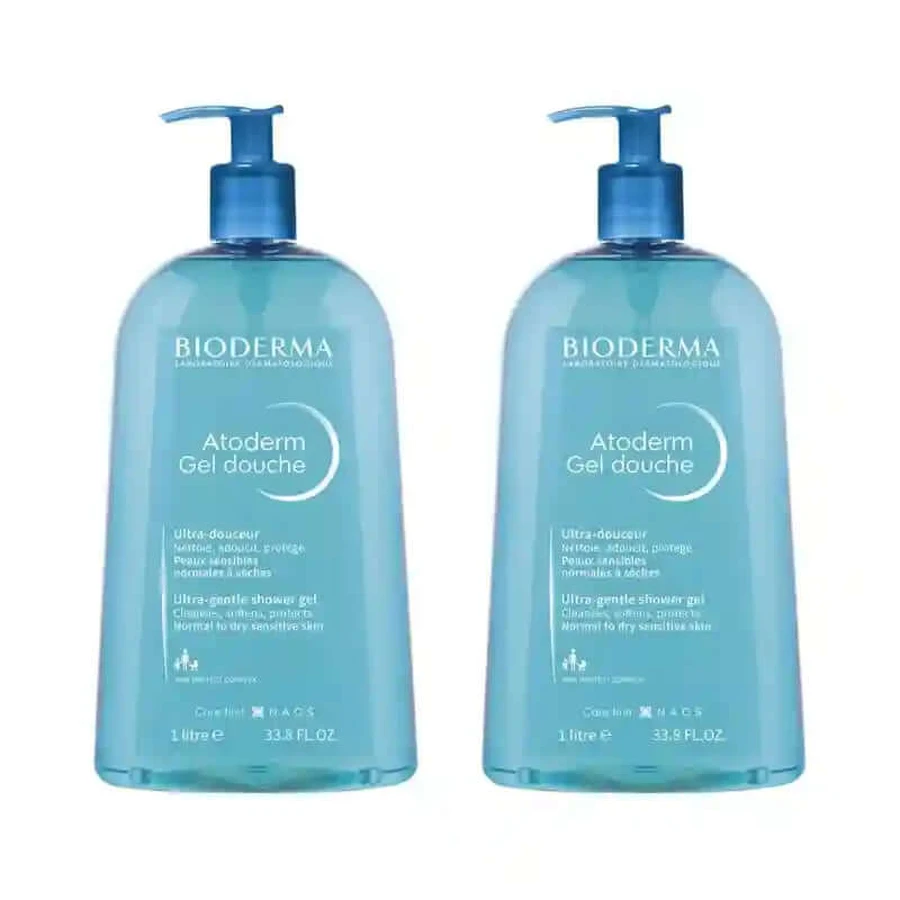 Bioderma Atoderm Duschgel, 2X1 Liter