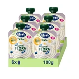 Hero Baby Pack Pack Solo Nutriflora Banana, yogurt, blueberries and oat flakes, 6 X 100 grams
