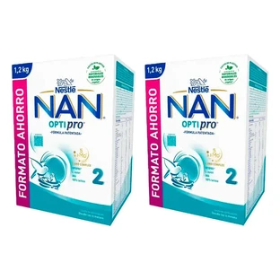 Nestlé Nan Nan Optipro 2 Formel, 2X1200g