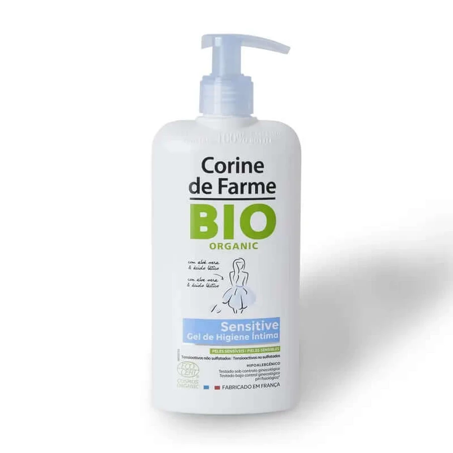Corine De Farme Gel de Higiene Íntima Sensible BIO, 250 ml