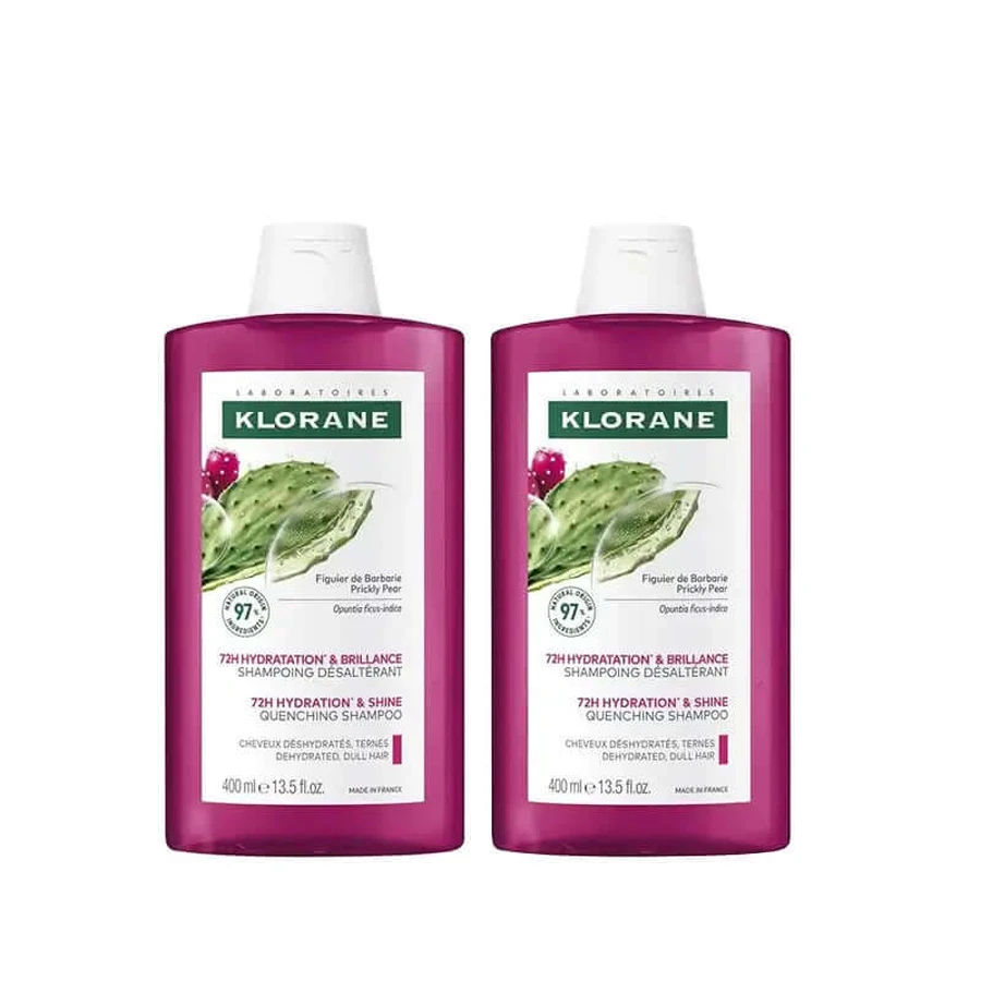 Klorane Champú Higo Bárbaro, 2X400 Ml