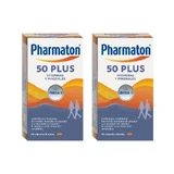 Pharmaton 50 Plus, 2X60 Cápsulas