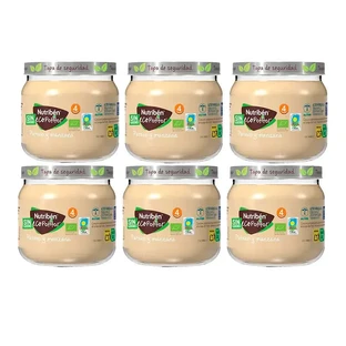 Nutriben Babyvoeding met banaan en appel , 6 x 120 gram
