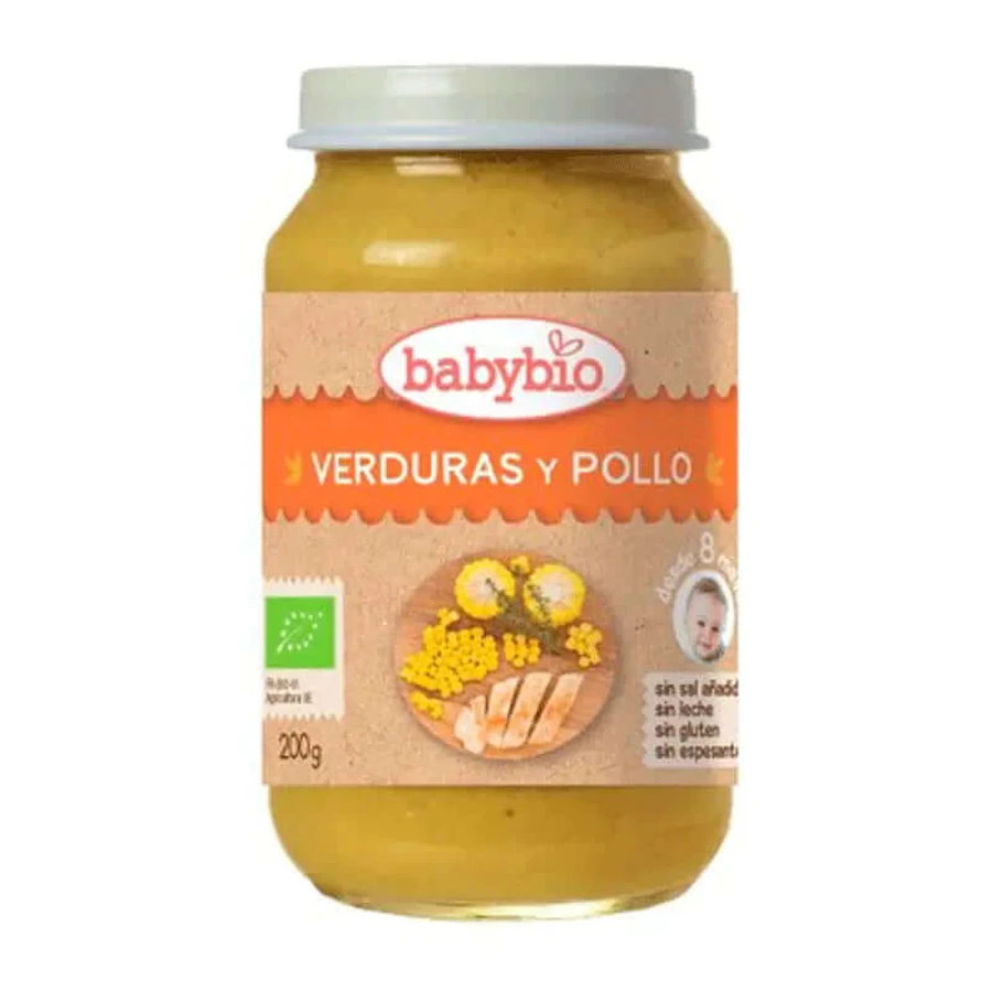Babybio Menú Tradición Pollo - 200 g