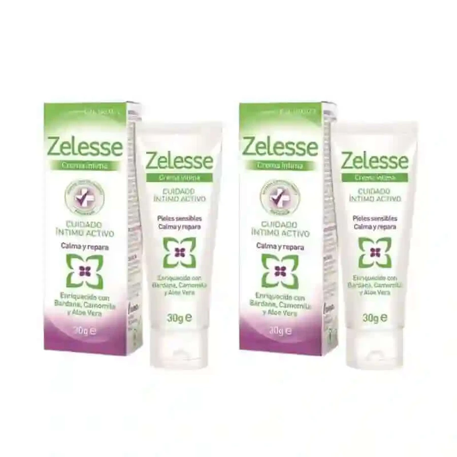 Zelesse Crema Íntima, 2X30 gramos