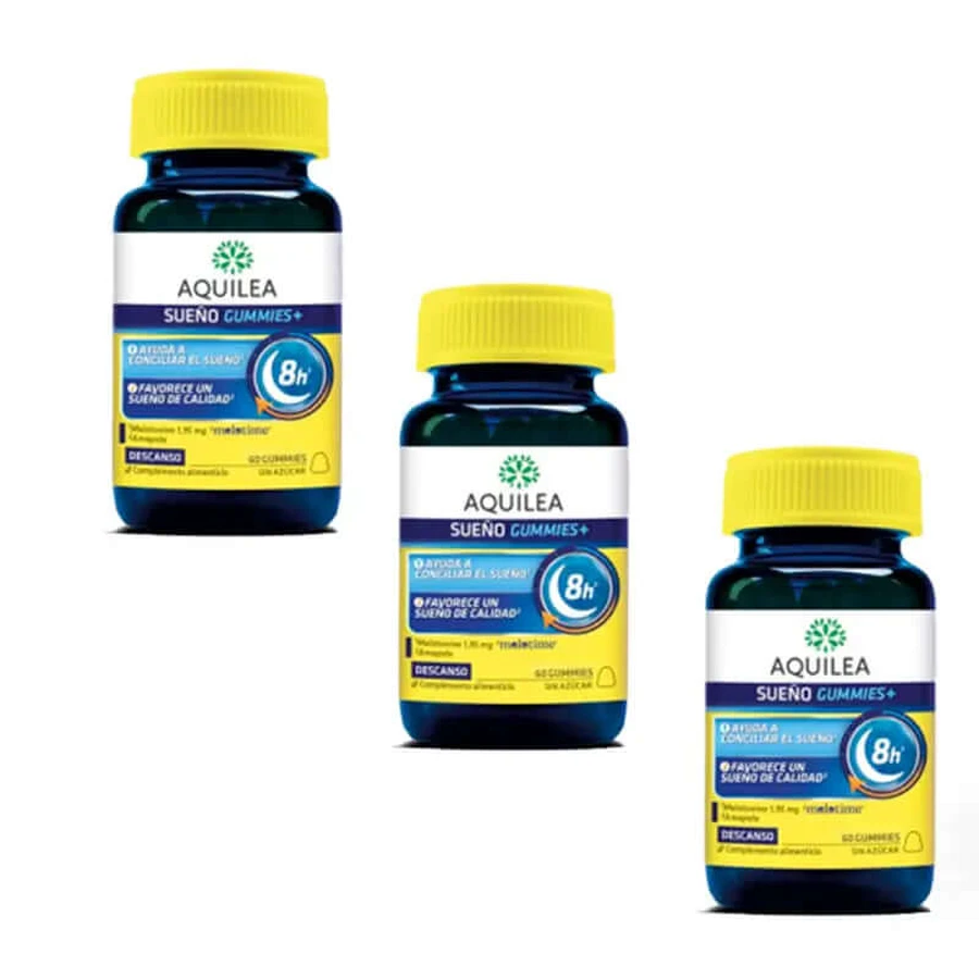 Aquilea Sleep, pack 3x60 Gummies