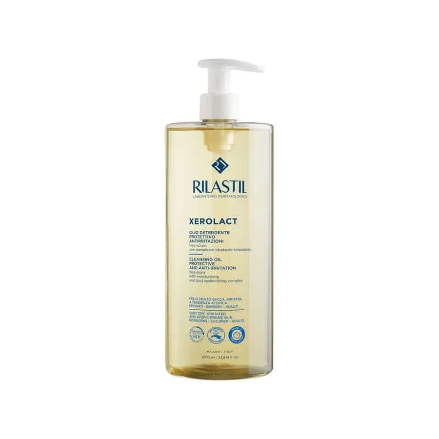 Rilastil Xerolact Douche Olie, 1000 ml
