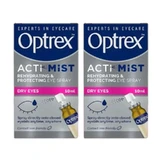 Optrex Actimist Spray for Dry and Tired Eyes 2x10 ml