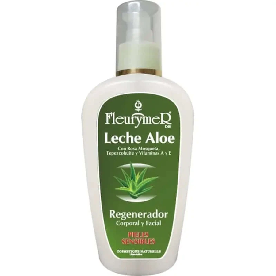 Leche Corporal Fleurymer Aloe + Tepezcohuite 200Ml.