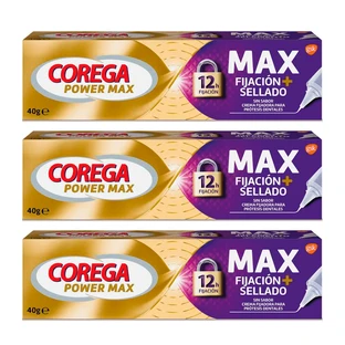 Corega Triplo Maximo Versiegelungscreme, 3 x 40 gr