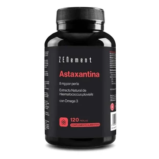 Zenement Astaxanthin, 8 Mg, with Omega-3, 120 softgels
