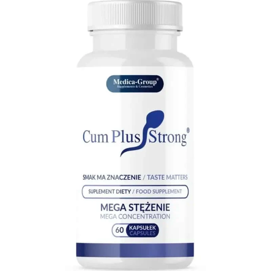 Medica Group Cum Plus Strong: Strengthen vitality and increase semen quality naturally, 60 capsules