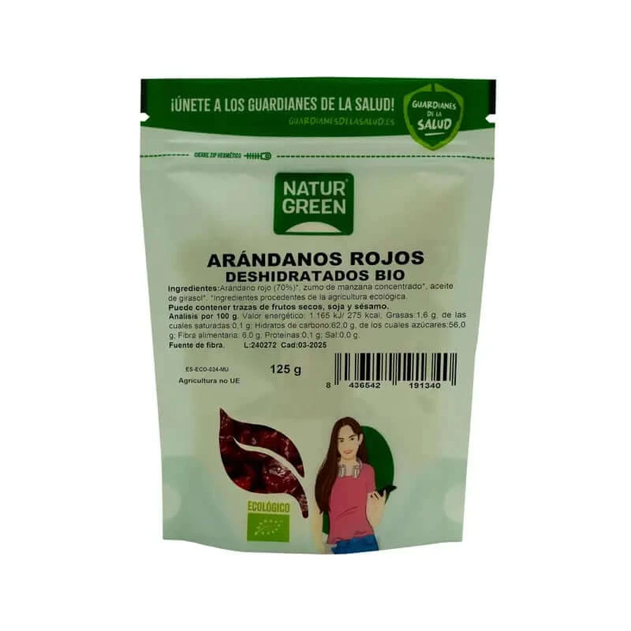 Naturgreen biologische gedroogde veenbessen
