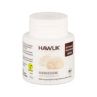 Hawlik Leeuwenmangextract puur biologisch, 60 capsules