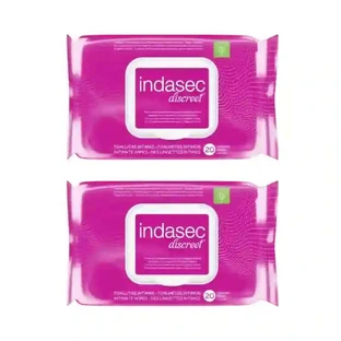 Indasec Intim-Hygienetücher, 2X30 Einheiten