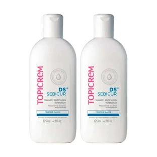 Topicrem Ds+ Sebicur Intensieve anti-roos shampoo, verpakking 2 x 125 ml