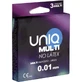 Uniq Multi Latex-free Prezervatives 3 units