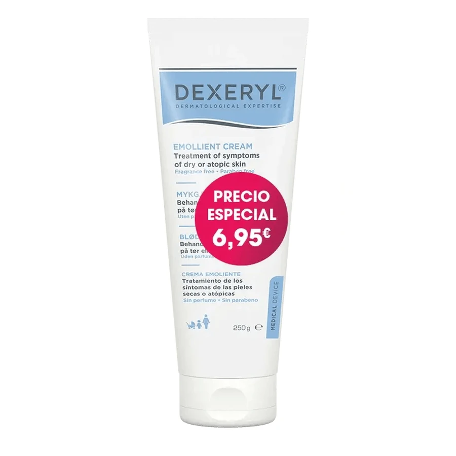 Zestaw kremów zmiękczających Dexeryl w specjalnej cenie, 250 gr: ceny i cechy
