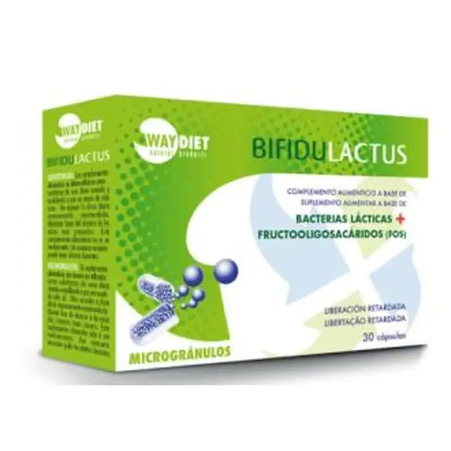 Waydiet Natürliche Produkte Bifidulactus 30Caps.