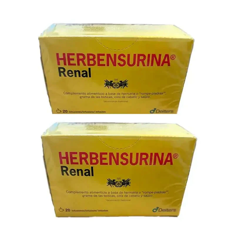 Infusión Herbensurin, Envase 2 x 20 Filtros x 1,5 g