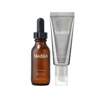 Medik8 Pack C-Tetra Serum, 30 ml + Crystal Retinal 3, 30 ml
