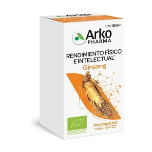 Arkopharma Arkocapsules Ginseng Bio, 45 Kapseln
