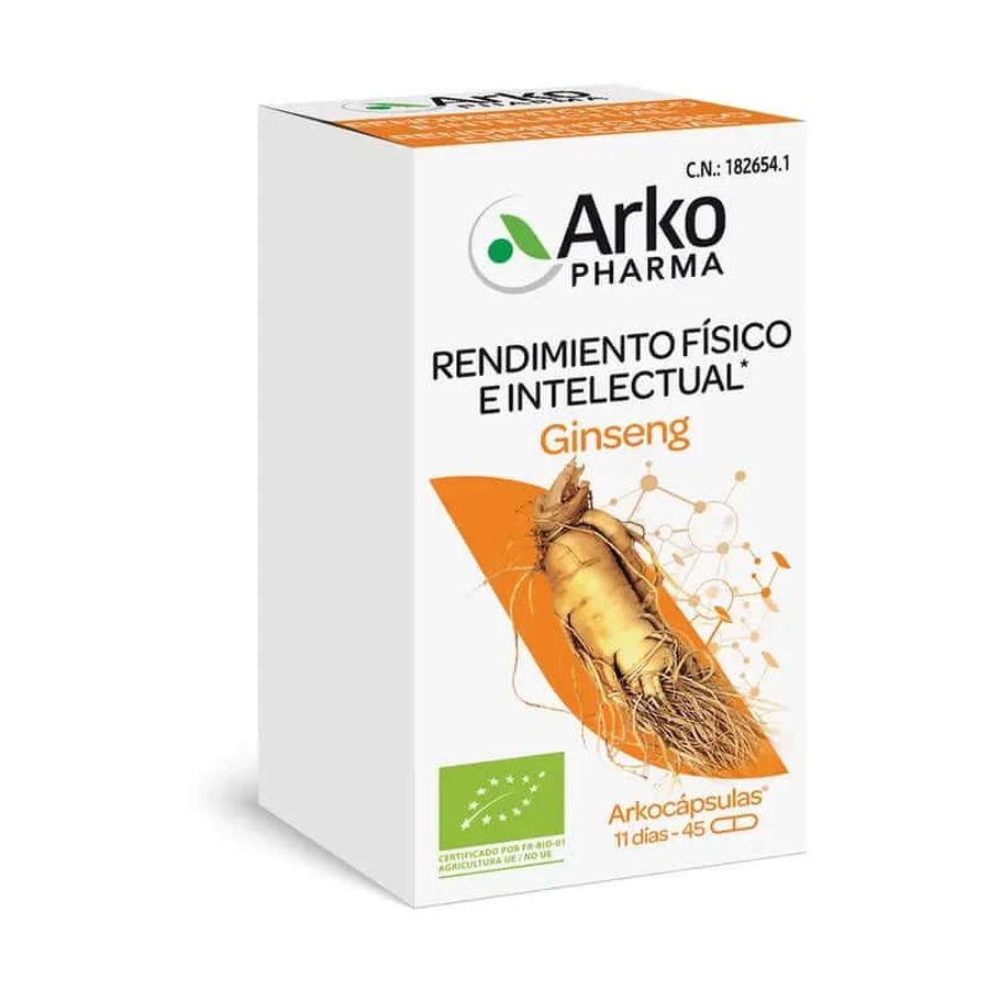Arkopharma Arkocapsules Ginseng Bio, 45 Kapseln