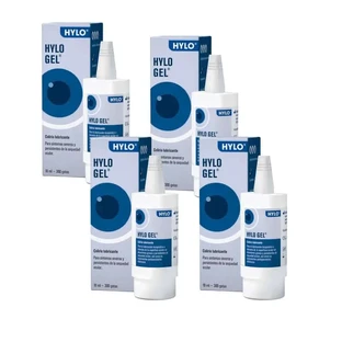 Hylo Gel collyre 10 ml, paquet de 4