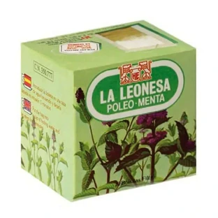 La Leonesa Menthe Pennyroyal, 10 infusions pyramidales